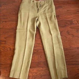 Brooks Brothers Irish Linen Pants 33x32